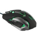 E-Blue EMS639 Aurora Gaming Mouse with Additional Buttons / LED RGB / 4000 DPI / Avago Chipset / USB