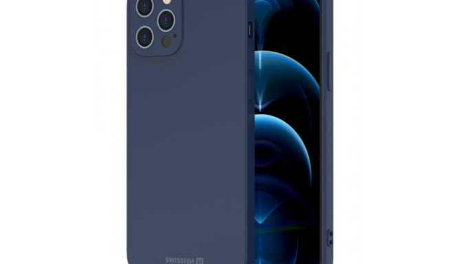 Swissten Soft Joy Silicone Case for Samsung Galaxy A41 Blue