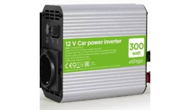 Green Cell Energenie Car Power Inverter Strāvas pārveidotājs 300 W