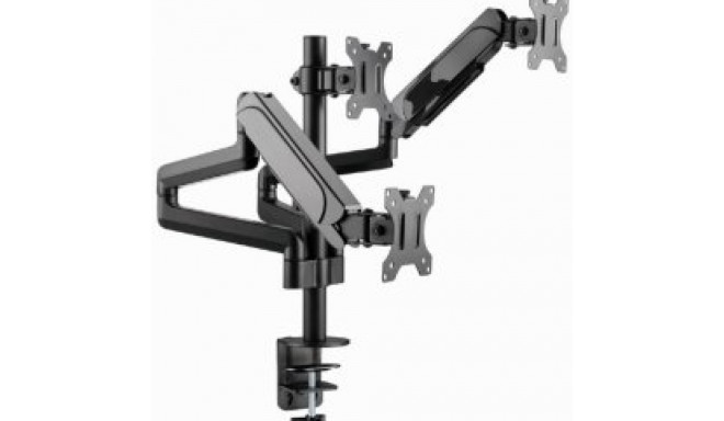 Gembird MA-DA3-01 Desk Mounted Adjustable Mounting Arm for 3 Monitors