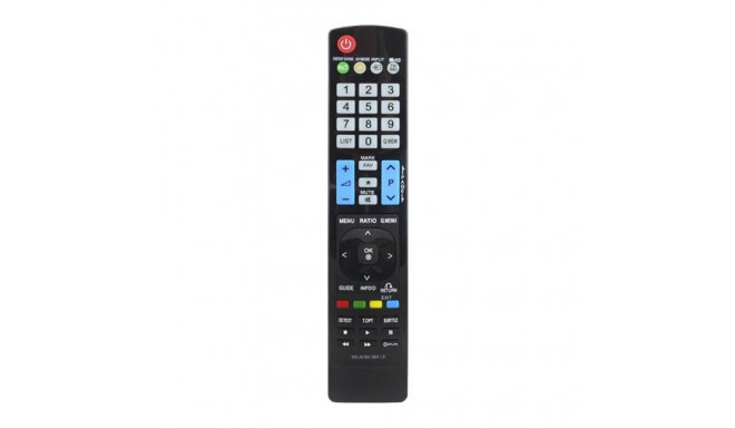 HQ LXP258 TV remote control LG MKJ61841804 Black