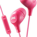 JVC HA-FX38M-P-E Marshmallow Headphones with remote & microphone Pink