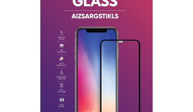 Mocco Full Face / Full Glue Tempered Glass Full Coveraged with Frame Apple iPhone 14 Pro Black