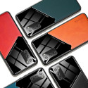 Mocco Lens Leather Back Case Кожанный чехол для Apple iPhone 12 Pro Синий