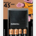 Duracell CEF27 Fast Bateriju Lādētājs Priekš 2 x AA / 2 x AAA / ar 2 x AA 1300 mAh / 2 x AAA 750 mAh