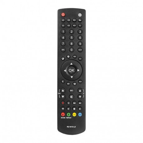 HQ LXP104 TV remote control VESTEL,FUNAI,SHARP,ORION,TOSHIBA Black