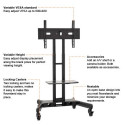 Multibrackets MB-2319 TV shelf with bracket