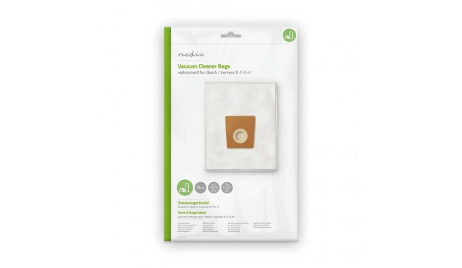 Nedis Vacuum cleaner bag BOCSH / SIEMENS TYPE D;E;F;G;H (10pcs)
