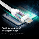 Swissten Textile Universal Quick Charge 3.1 USB-C to Lightning Data and Charging Cable 2m