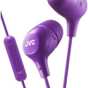 JVC HA-FX38M-P-E Marshmallow Headphones with remote & microphone Violet