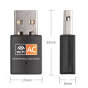 RoGer USB WiFi Dual Band Adapter 802.11ac / 600mbps / RTL8811cu