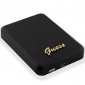 Guess wireless powerbank 15W GUPBM5ALGSGK 5000mAh black MagSafe Metal Script Logo