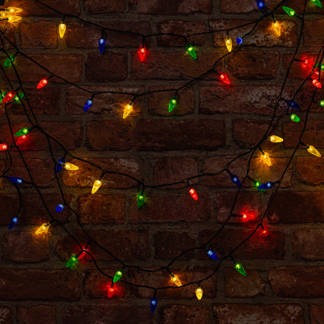 String light PINE CONE 100LED 8m multicolor Forever Light