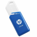 USB Zibatmiņa HP Atslēgu ķēde Zils/Balts 32 GB