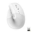 Wireless ergonomic mouse Logitech Lift, White