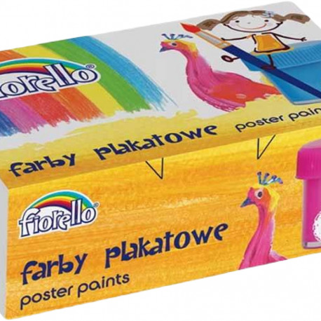 Poster Paint 6 Colours