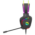 CANYON Darkless GH-9A, RGB gaming headset with Microphone, Microphone frequency response: 20HZ~20KHZ