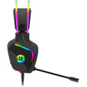CANYON Darkless GH-9A, RGB gaming headset with Microphone, Microphone frequency response: 20HZ~20KHZ