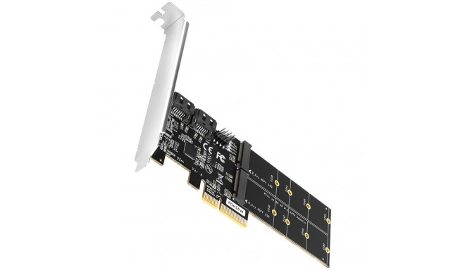 Axagon Four-channel SATA III PCI-Express controller with two internal SATA ports and two slots for S