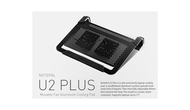 Cooler Master NotePal U2 Plus Cooling Pad (R9-NBC-U2PS-GP)
