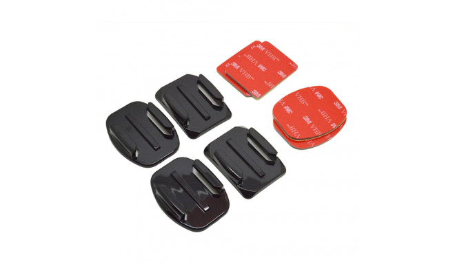 Set of Flat and curve adhesive mount Telesin 3M for GoPro (GP-BRK-004)