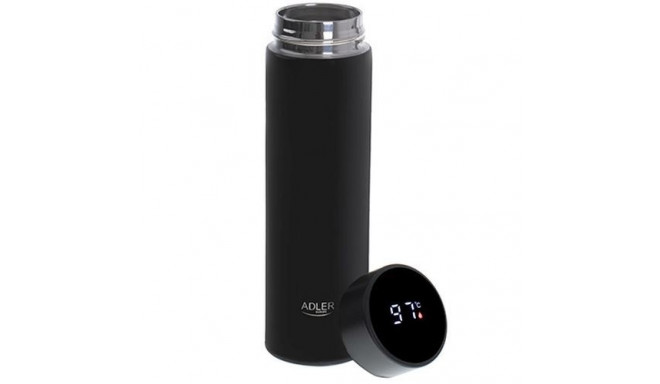 Adler AD 4506BK THERMOS BOTTLE WITH LED DISPLAY AND TEMPERATURE CONTROL 473ml