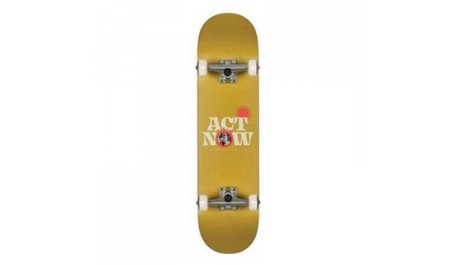 Globe Completes G1 Act Now Mustard Skateboard 10525404