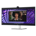 LCD Monitor|DELL|P3424WEB|34"|Curved/21 : 9|Panel IPS|3440x1440|21:9|60Hz|5 ms|Speakers|Camera 4MP|S