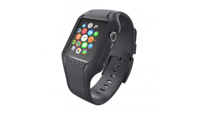 Incipio NGP Strap - Elastyczny pasek do Apple Watch 38/40/41 mm (przydymiony)