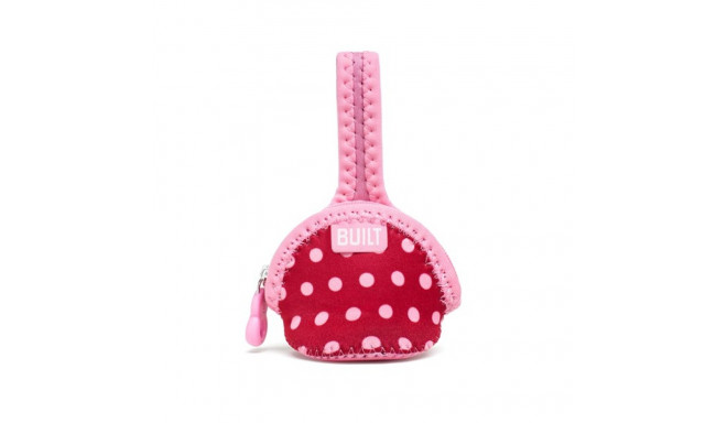 BUILT Paci-Finder - Pokrowiec na smoczek (Baby Pink Mini Dots)