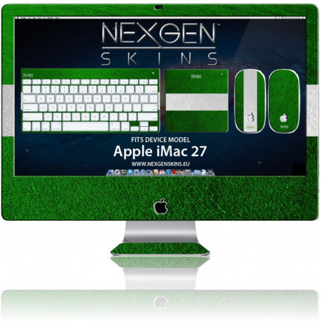 Nexgen Skins - Zestaw skórek na obudowę z efektem 3D iMac 27" (On the Field 3D)