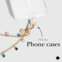 Kate Spade New York Universal Phone Charm Wristlet - Universal phone lanyard (High Shine)