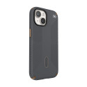 Speck Presidio2 Grip ClickLock & MagSafe - Case for iPhone 15 / iPhone 14 / iPhone 13 (Charcoal Grey