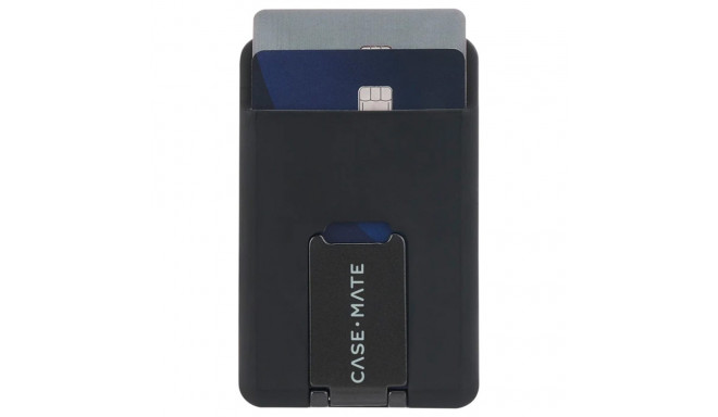 Case-Mate Magnetic 3 in 1 Wallet MagSafe - Portfel magnetyczny z funkcją standu (Black)