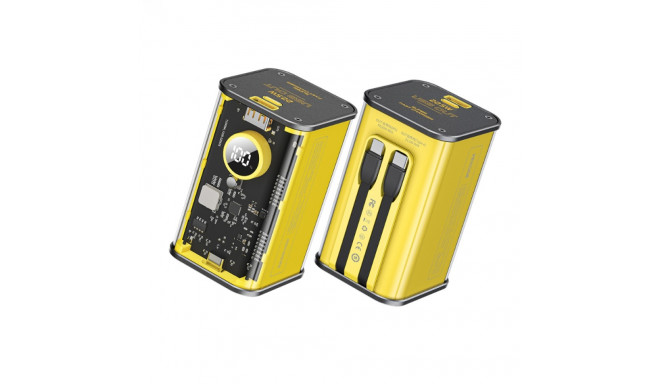 WEKOME WP-347 Vanguard Series - Power bank 20000 mAh Super Fast Charging z wbudowanym kablem USB-C P