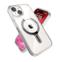 Speck Presidio Perfect-Clear Grip ClickLock & MagSafe - Case for iPhone 15 / iPhone 14 / iPhone 13 (