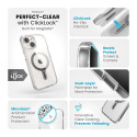 Speck Presidio Perfect-Clear ClickLock & Magsafe - Case for iPhone 15 / iPhone 14 / iPhone 13 (Clear