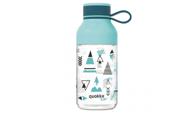 Quokka Ice Kids with strap - Butelka na wodę z tritanu 430 ml z paskiem (Indian)