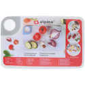 Alpina - Cutting board made of durable plastic (grey) Alpina - Cutting board made of durable plastic (grey)