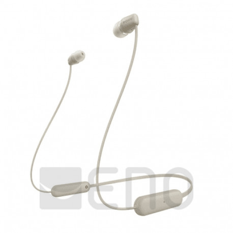 Sony WI-C100C In-Ear beige BT-Kopfhörer