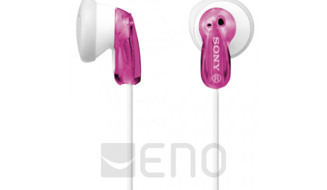 Sony kõrvaklapid + mikrofon MDR-E9LPP In-Ear 3,5mm, roosa