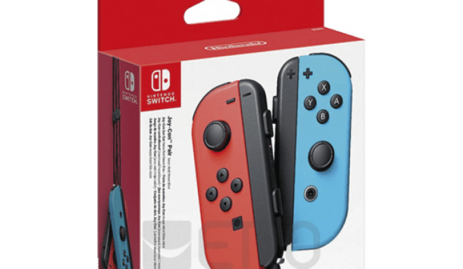 Nintendo Switch Controller Joy-Con 2er Set neon rot/blau