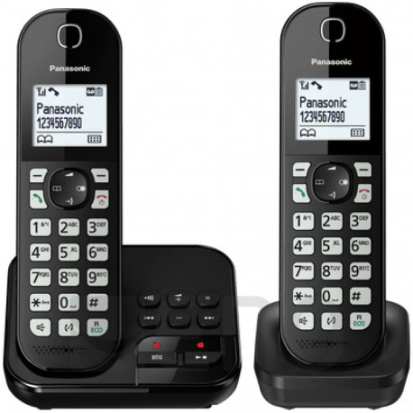 Panasonic juhtmevaba telefon KX-TGC462GB, must