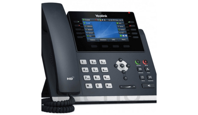 Yealink SIP-T46U VoIP-Telefon PoE o. Netzteil