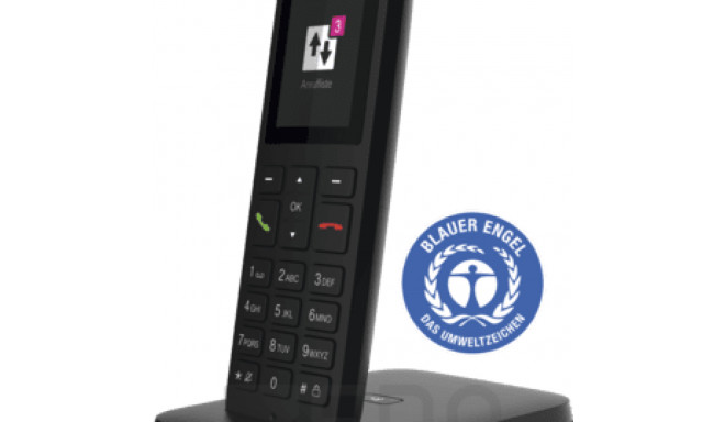 Telekom telefon Sinus 12 koos baasjaamaga, must