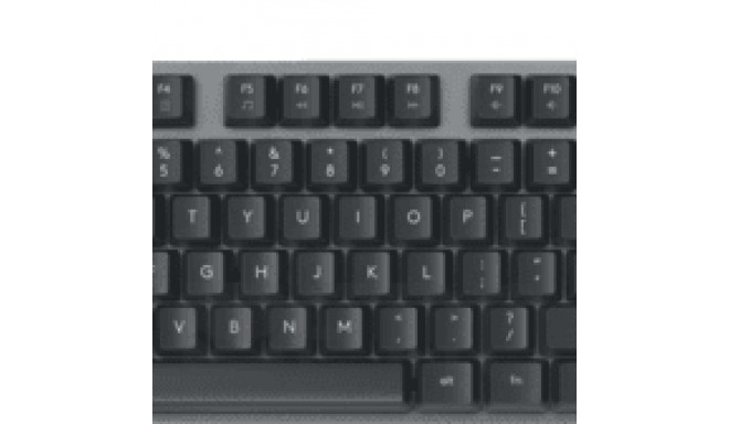 Logitech K835 TKL Tastatur schwarz/grau red linear