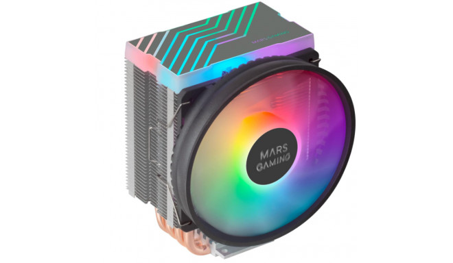 Mars Gaming MCPU44 CPU Cooler Dzesētājs procesoram Dual ARGB / 160W