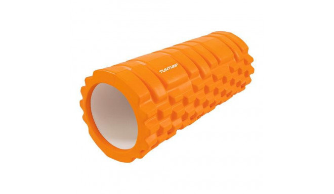 Tunturi Yoga Foam Grid Roller Masāžas cilindrs 33cm, oranžs