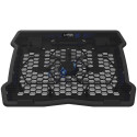 CANYON NS02, Cooling stand single fan with 2x2.0 USB hub, support up to 10”-15.6” laptop, ABS plasti