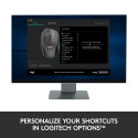 Logitech Marathon M705 Wireless Mouse, RF Wireless, 1000 DPI, Charcoal